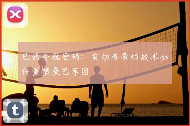 巴西夺冠密码：安切洛蒂的战术如何重塑桑巴军团